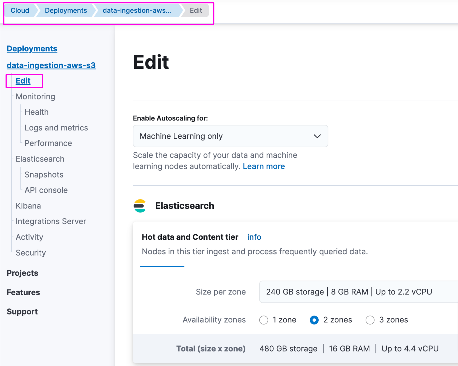 aws connector add node 1