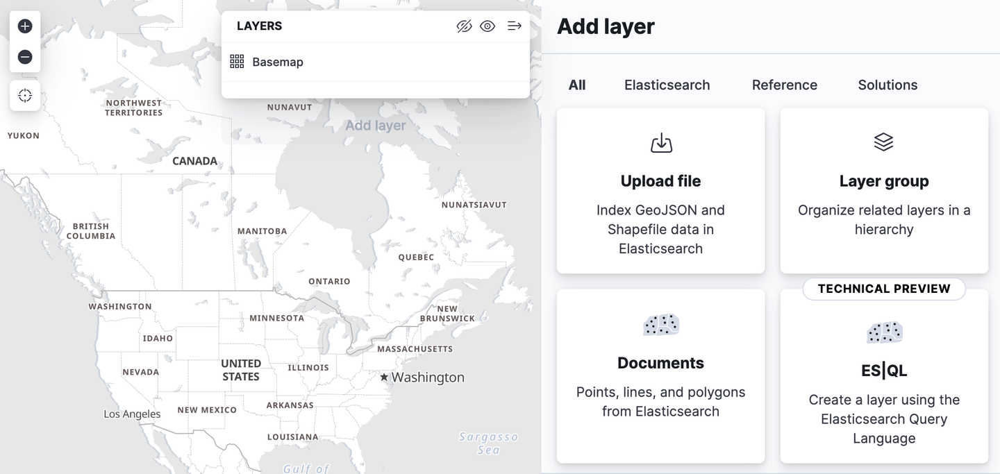 Kibana Layers ES|QL