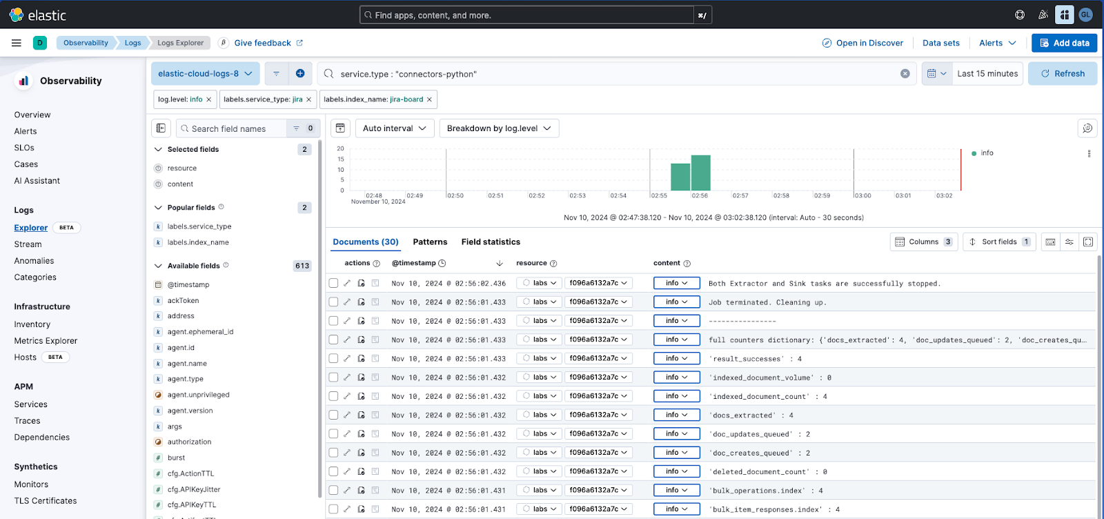 Logs Explorer