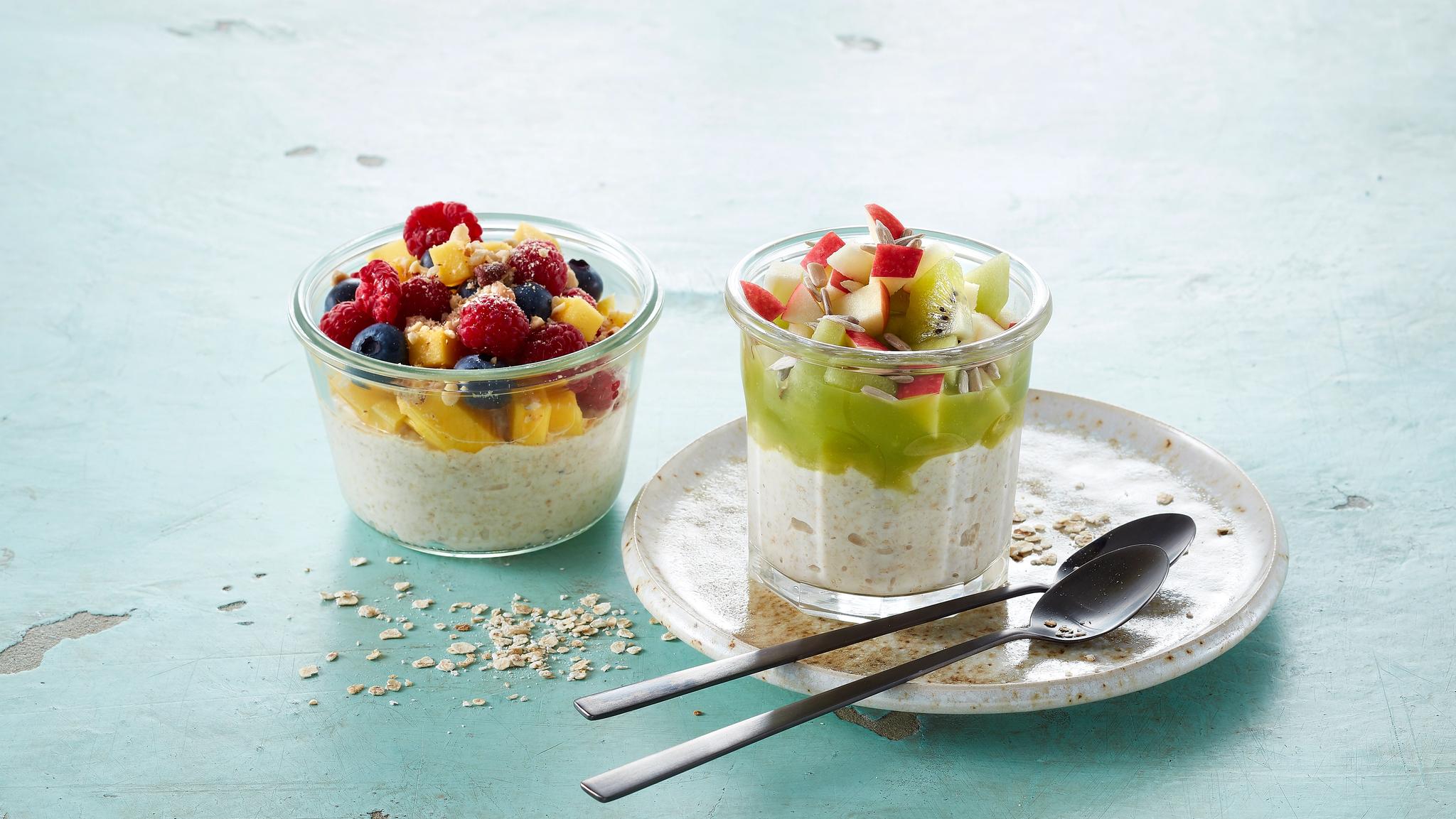 Kjøleskapsgrøt med yoghurt