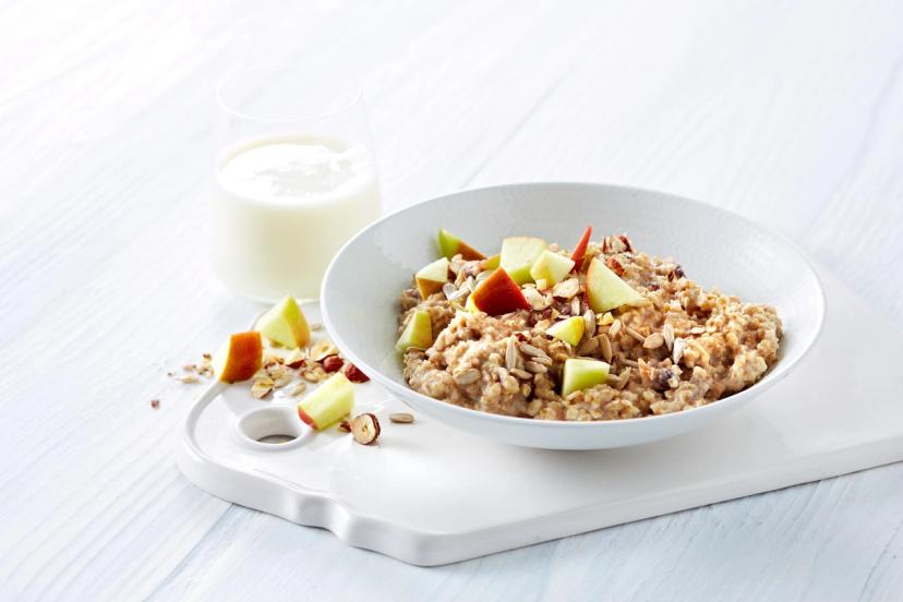 Havregrøt med hvetekli