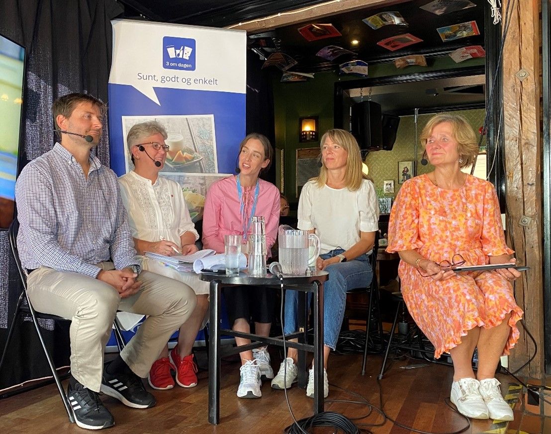 F.v: Ole Berg, Tove Elise Madland, Eilin Lundekvam By, Marit Kolby og Ida Berg Hauge.