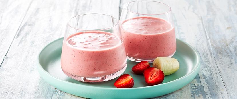 Jordbærsmoothie