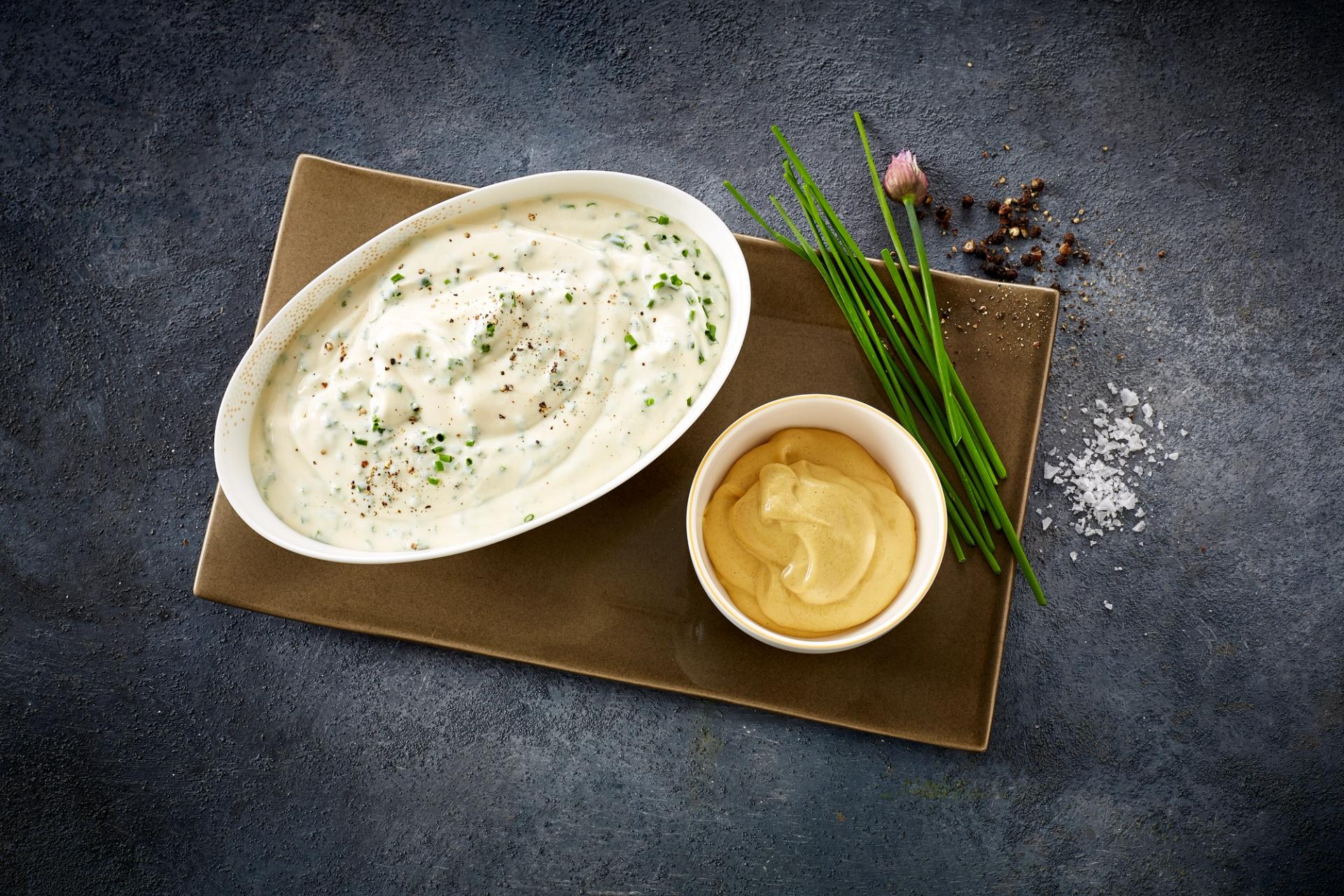 Yoghurtdipp med gressløk