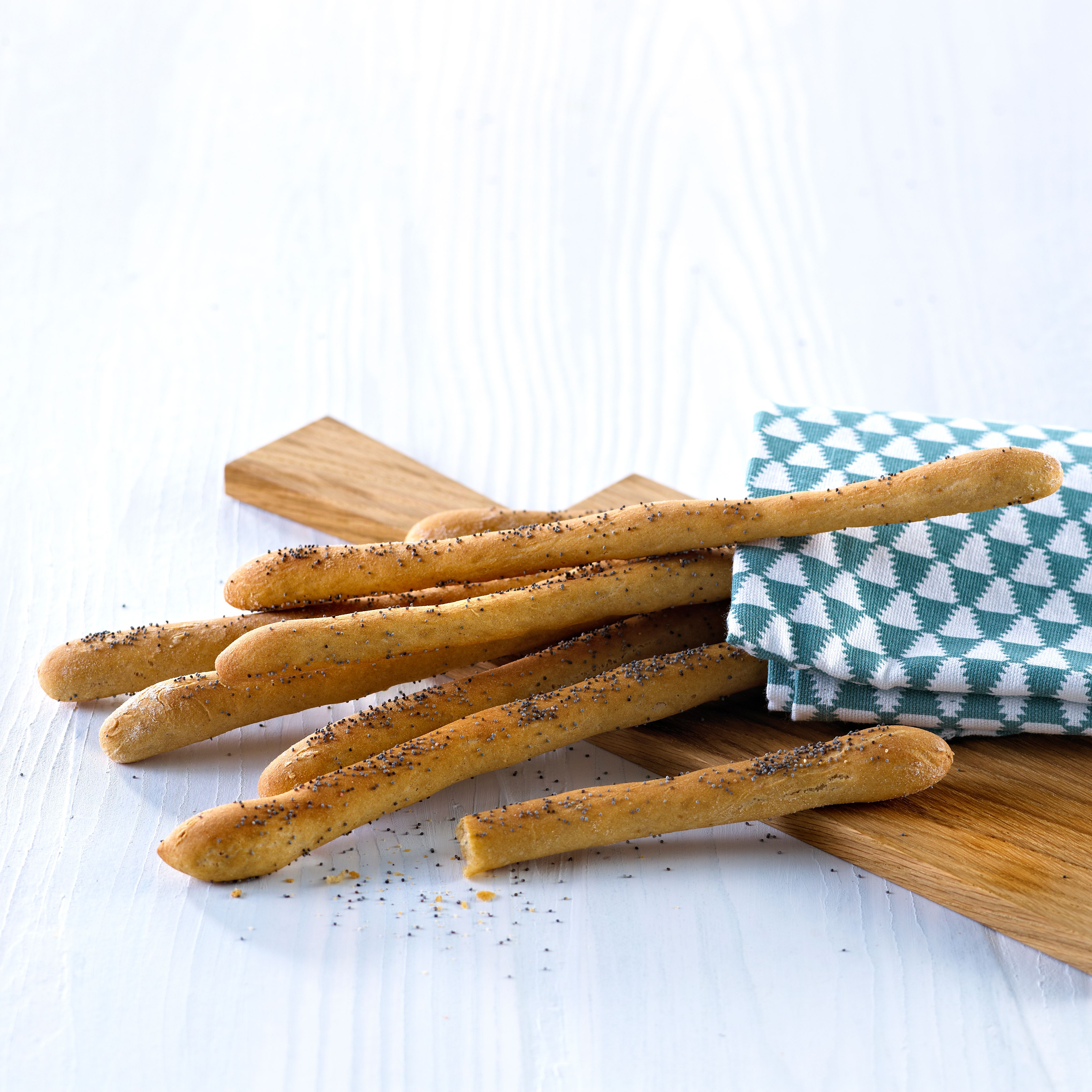 Grissini på en fjøl