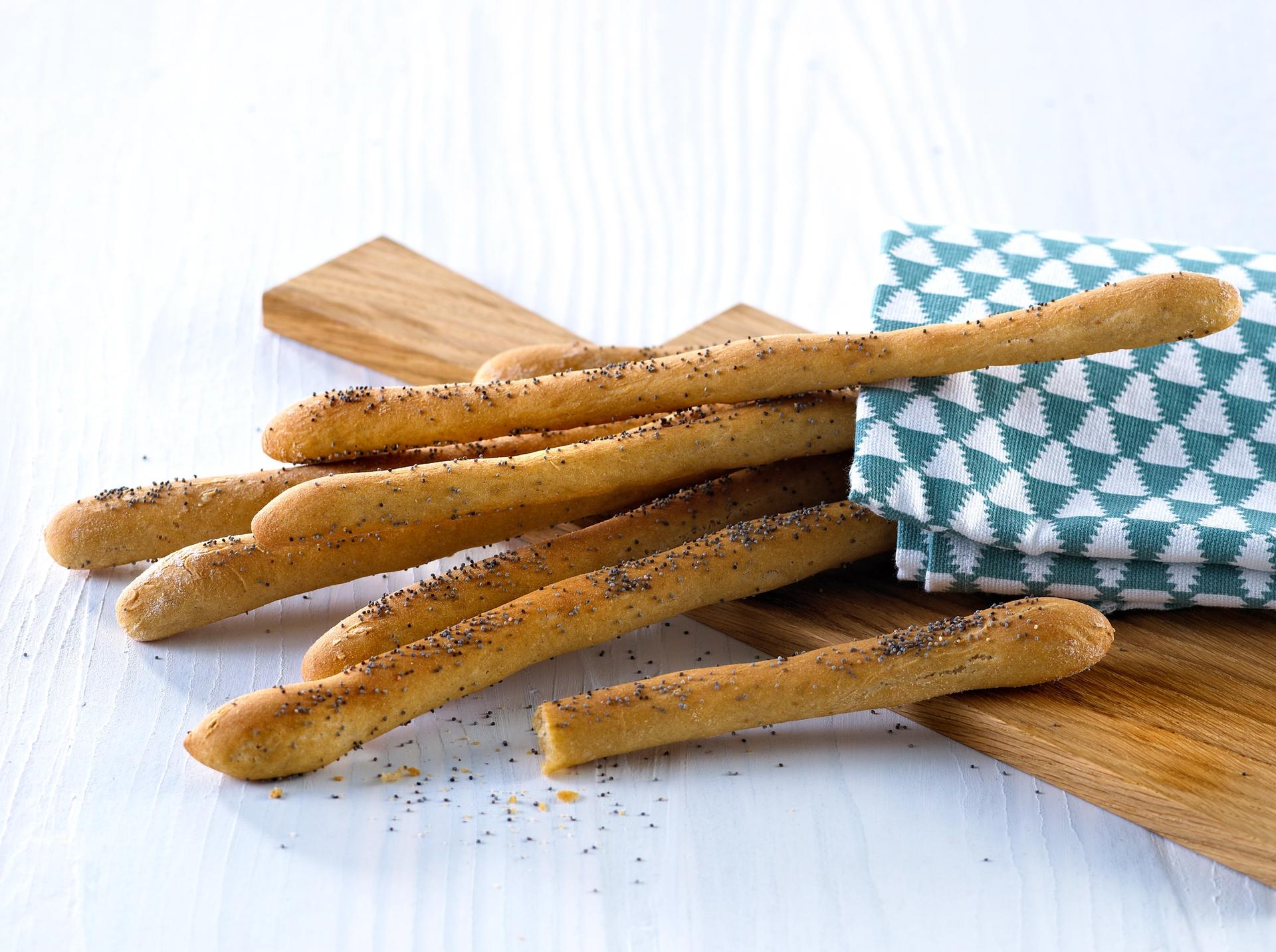 Grissini på en fjøl