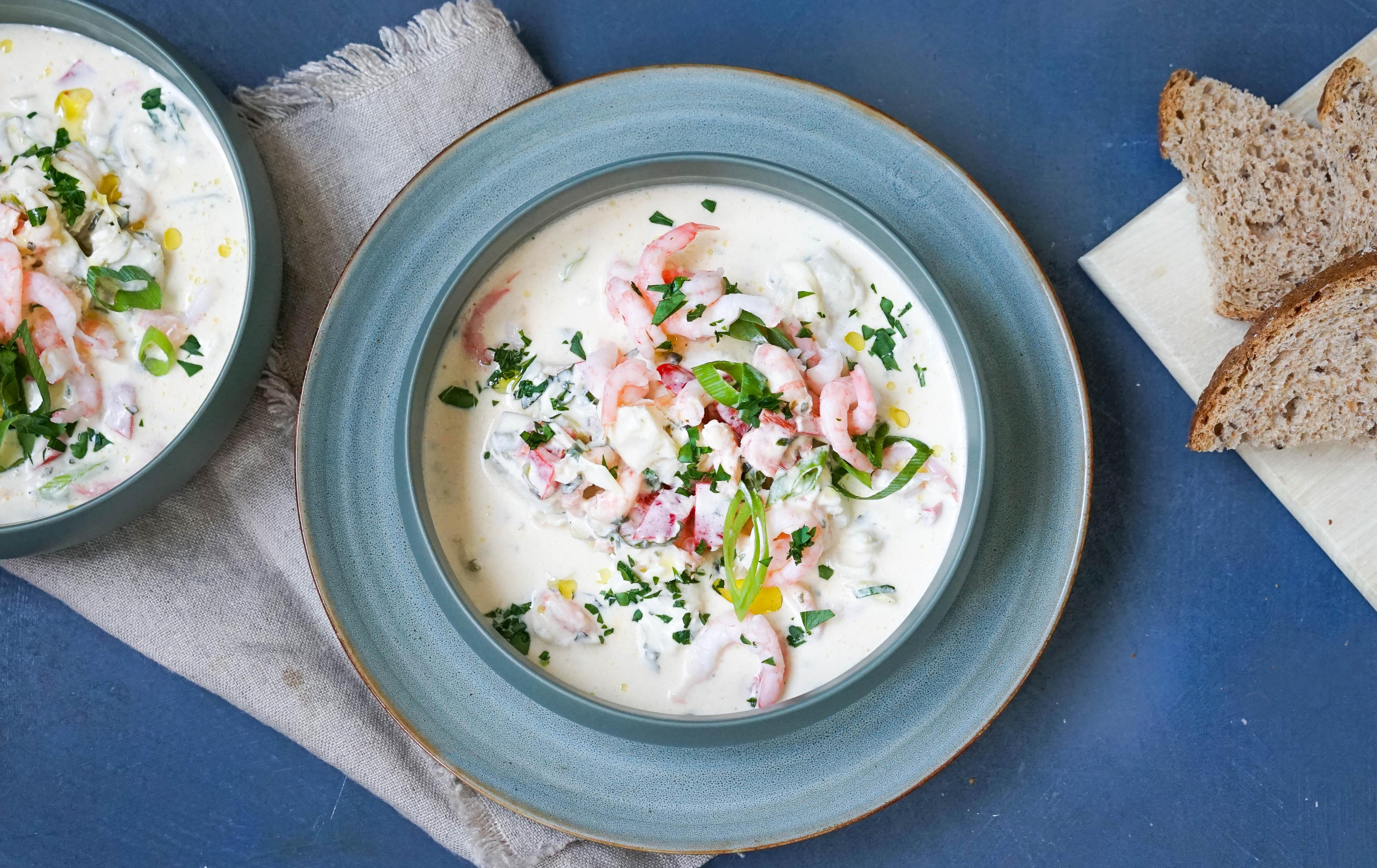 fiskegryte med reker