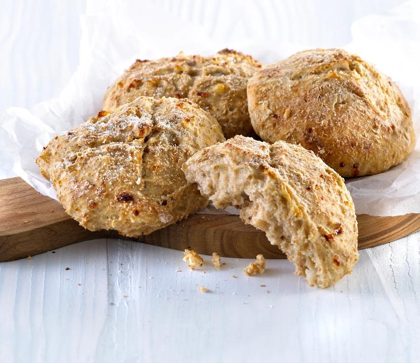 Scones med cottage cheese