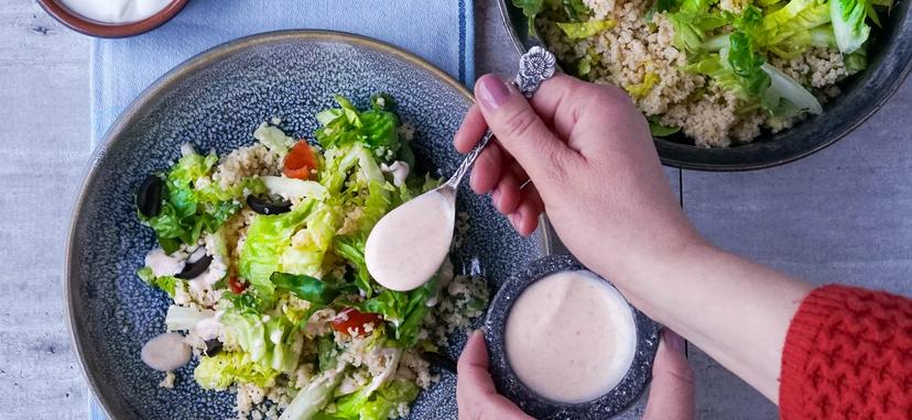 Hjertesalat med bulgur