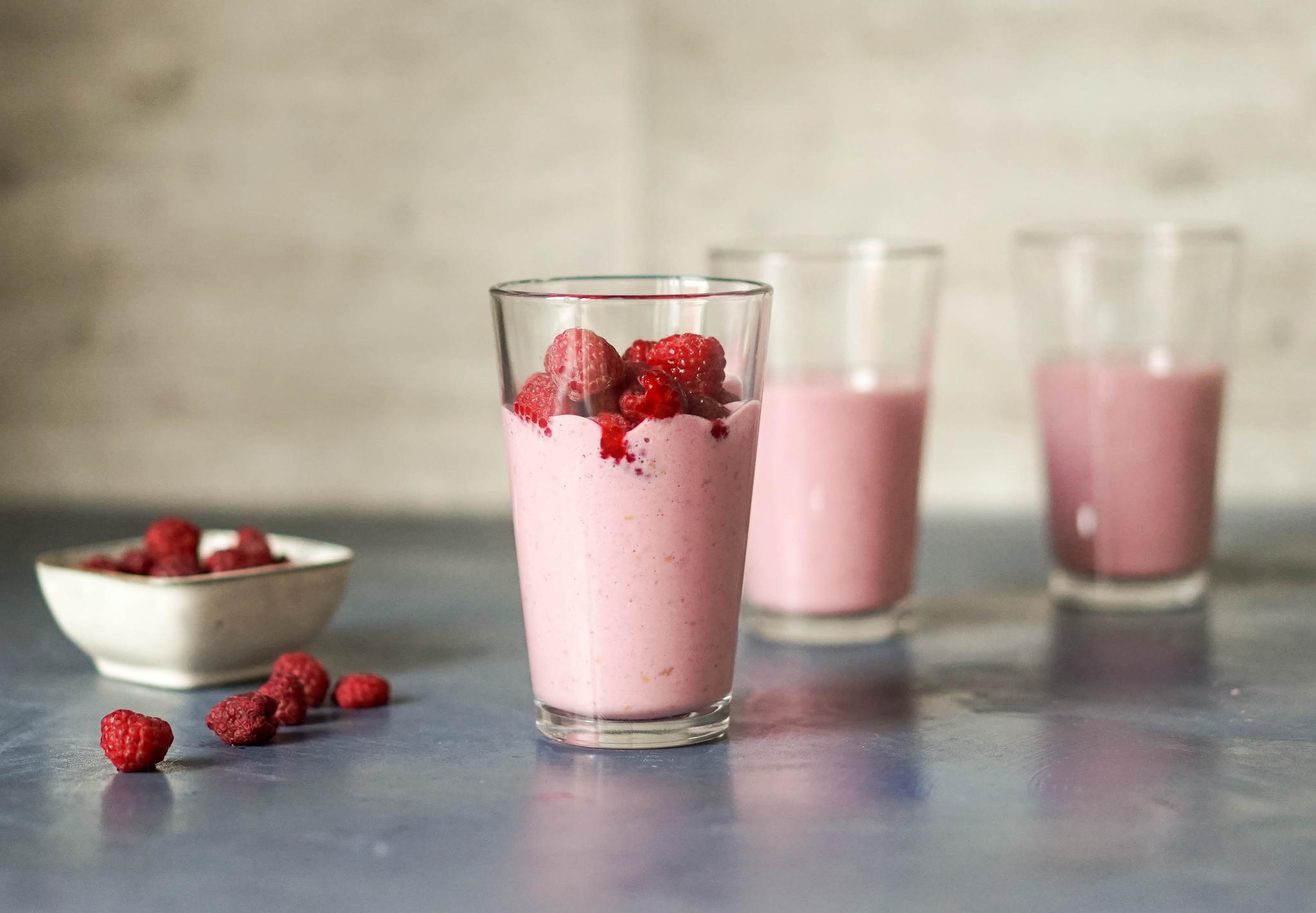 proteindrikk med melk og yoghurt