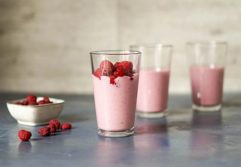 proteindrikk med melk og yoghurt