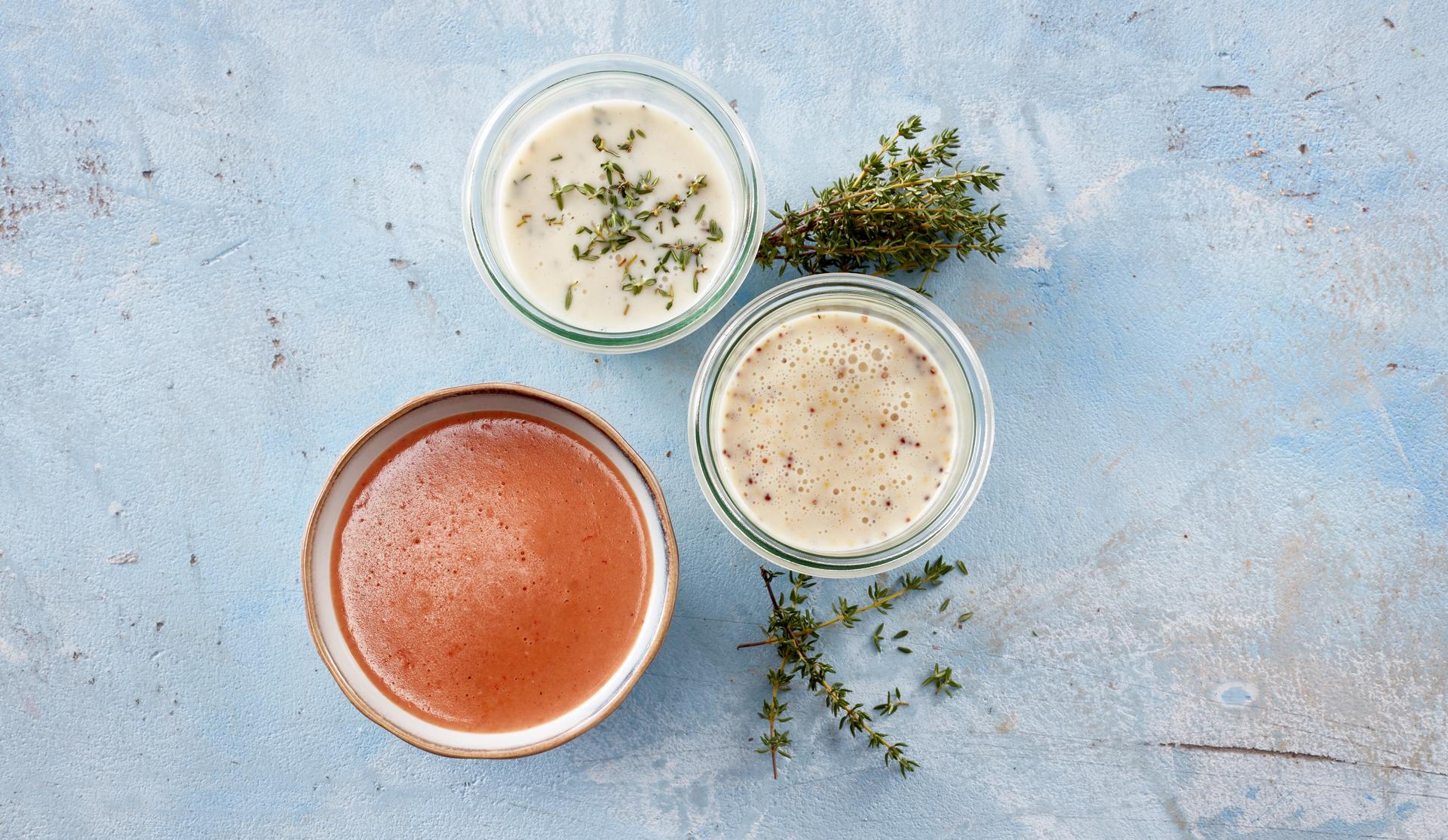 Variasjoner av hvit saus