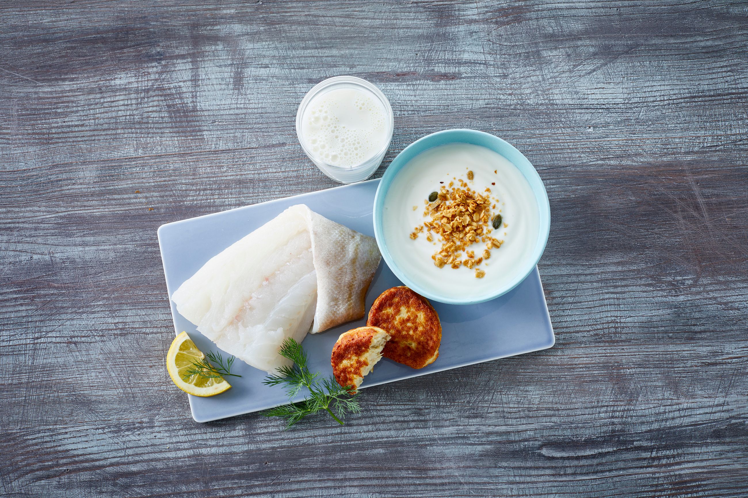 Jodkilder, meieriprodukter og fisk