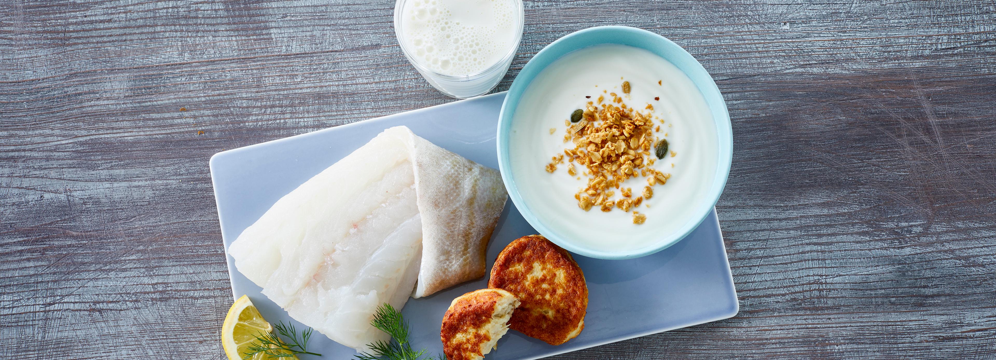 Jodkilder, meieriprodukter og fisk