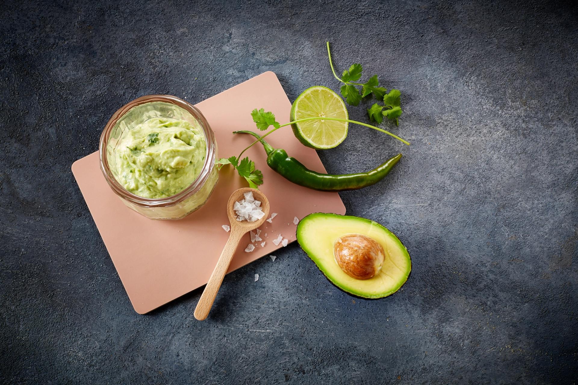 Avokadodipp med chili og koriander