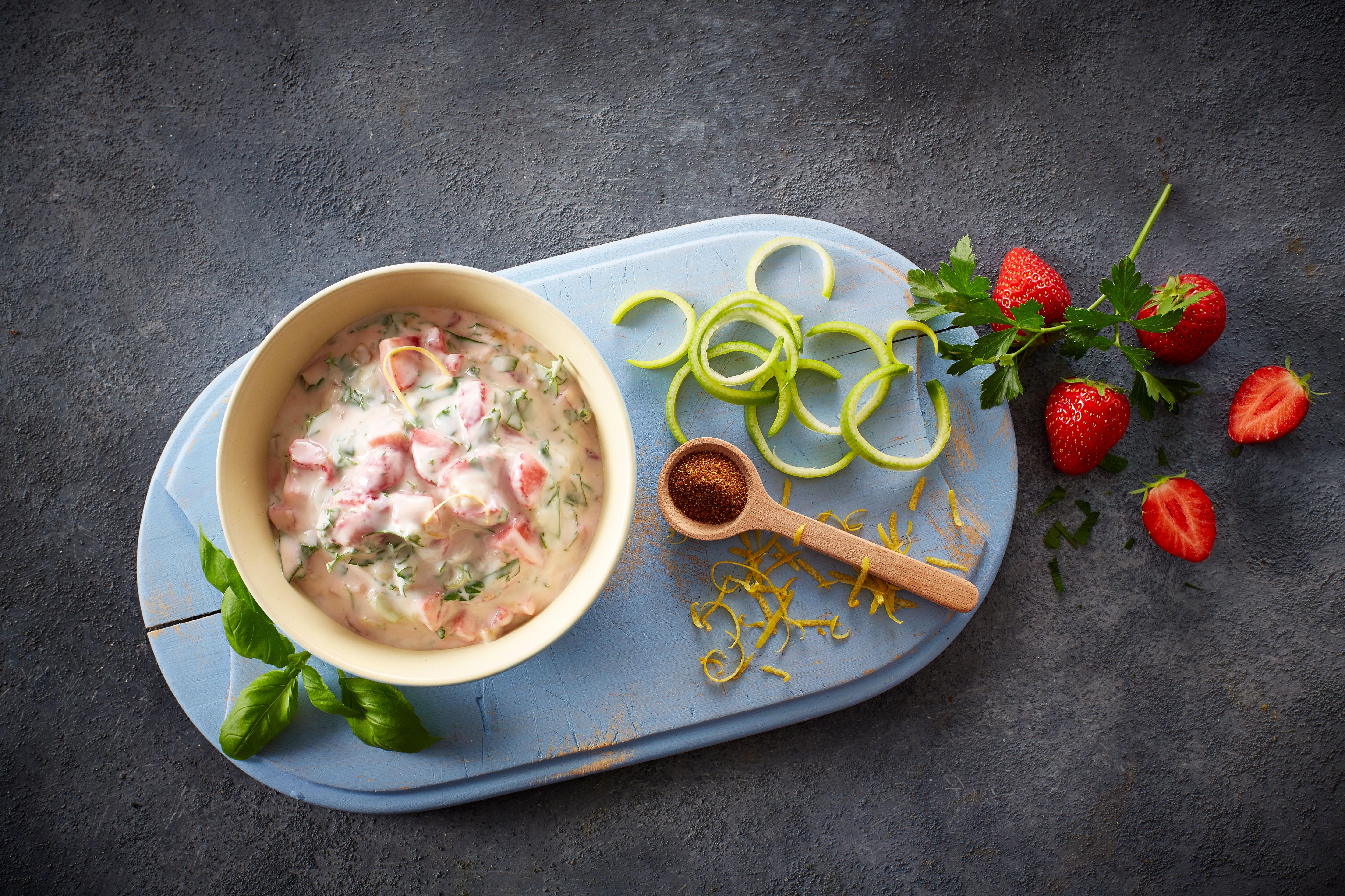 Jordbærsaus til grillmaten