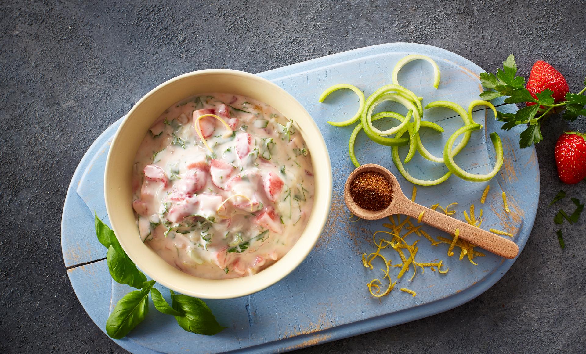 Jordbærsaus til grillmaten