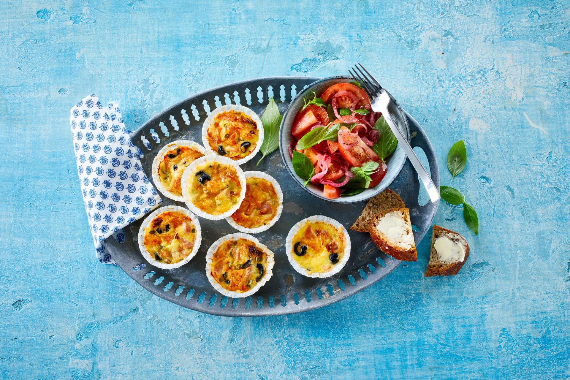 Velsmakende omelettmuffins