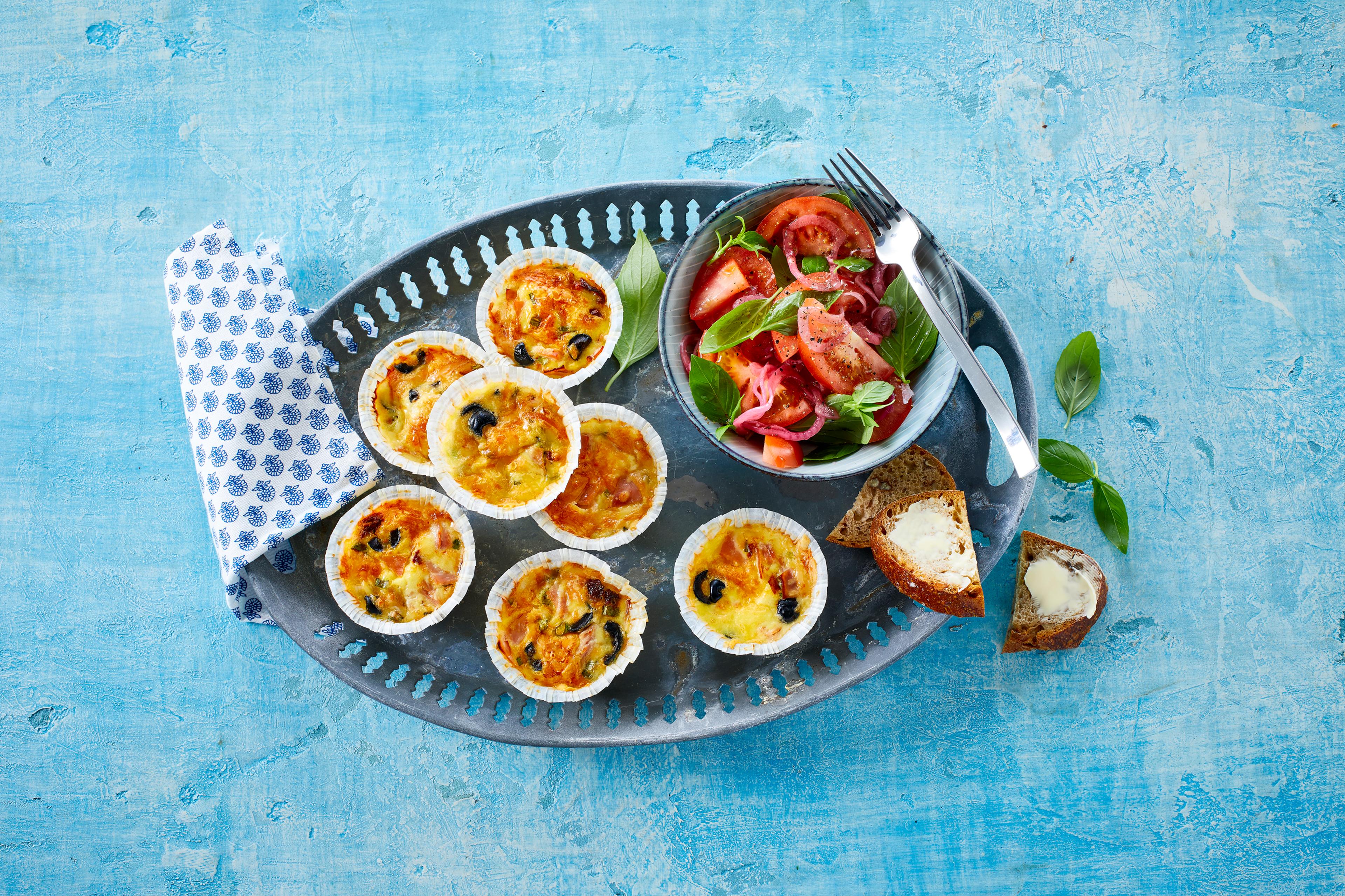 Velsmakende omelettmuffins