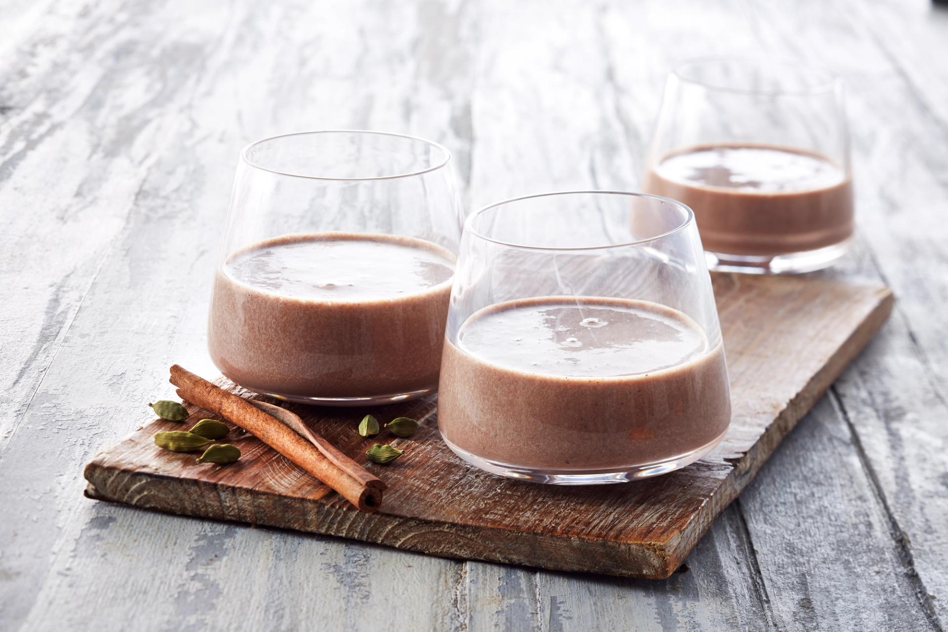 Sjokoladeshake med kardemomme