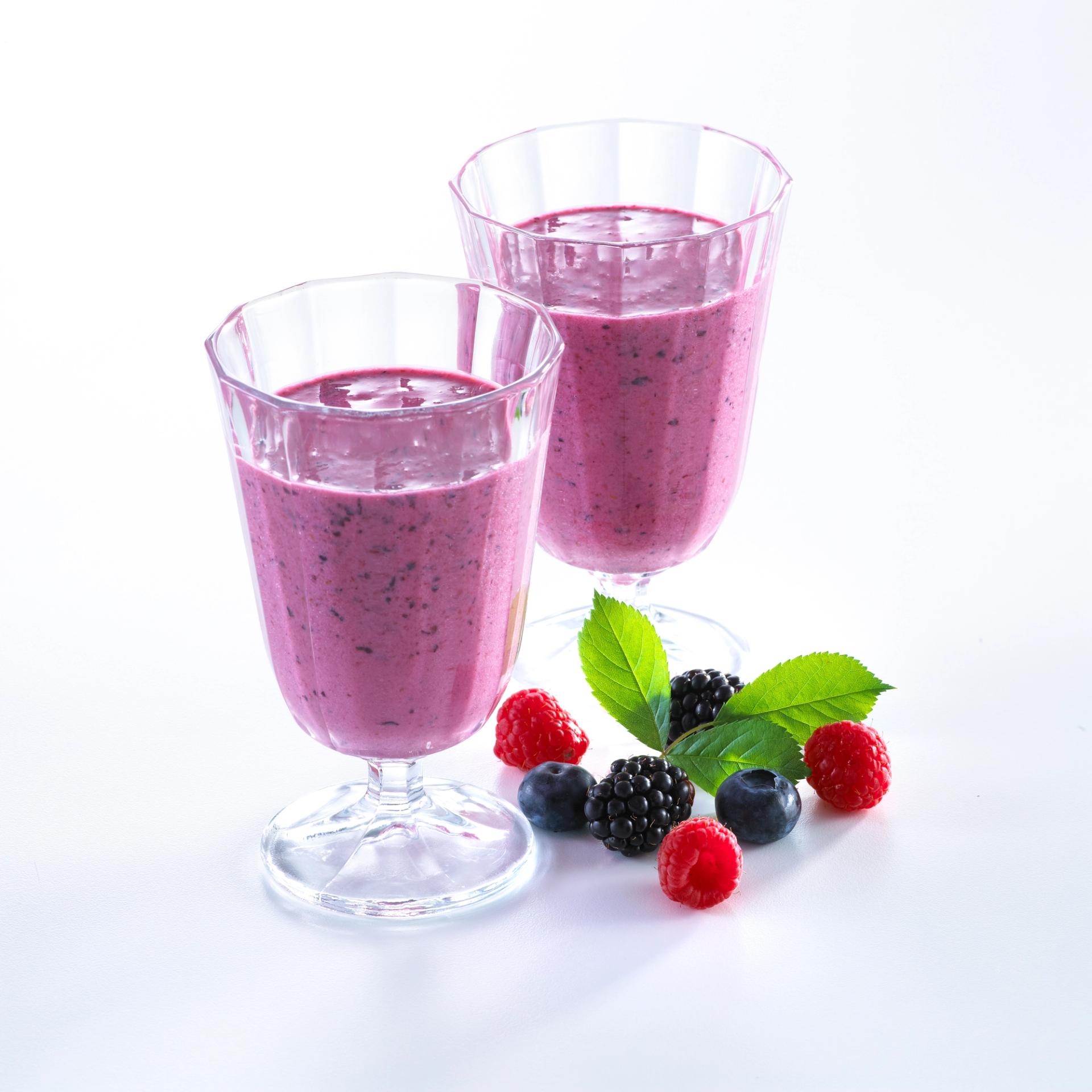 Skogsbærsmoothie med kanel