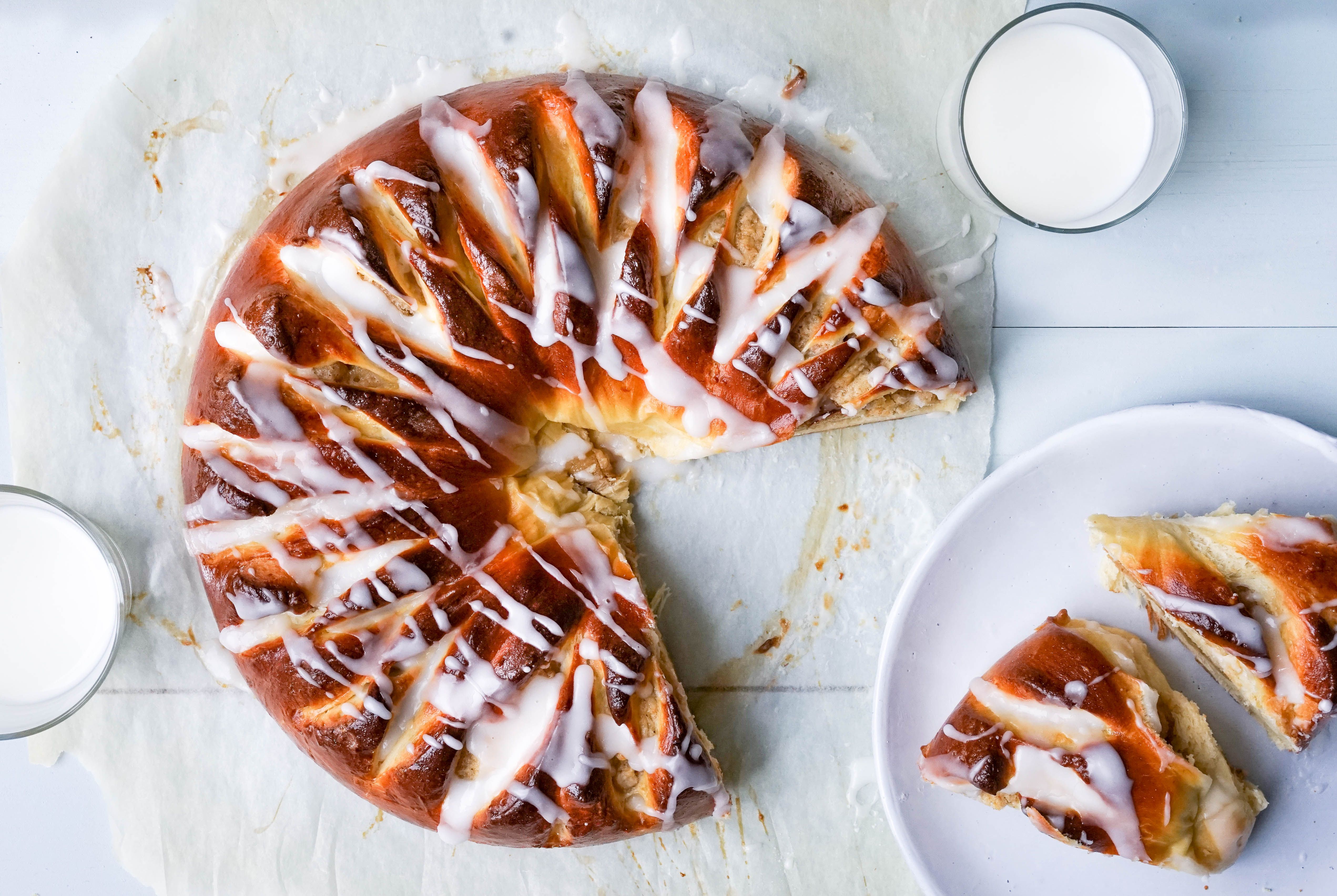 kringle med makronfyll