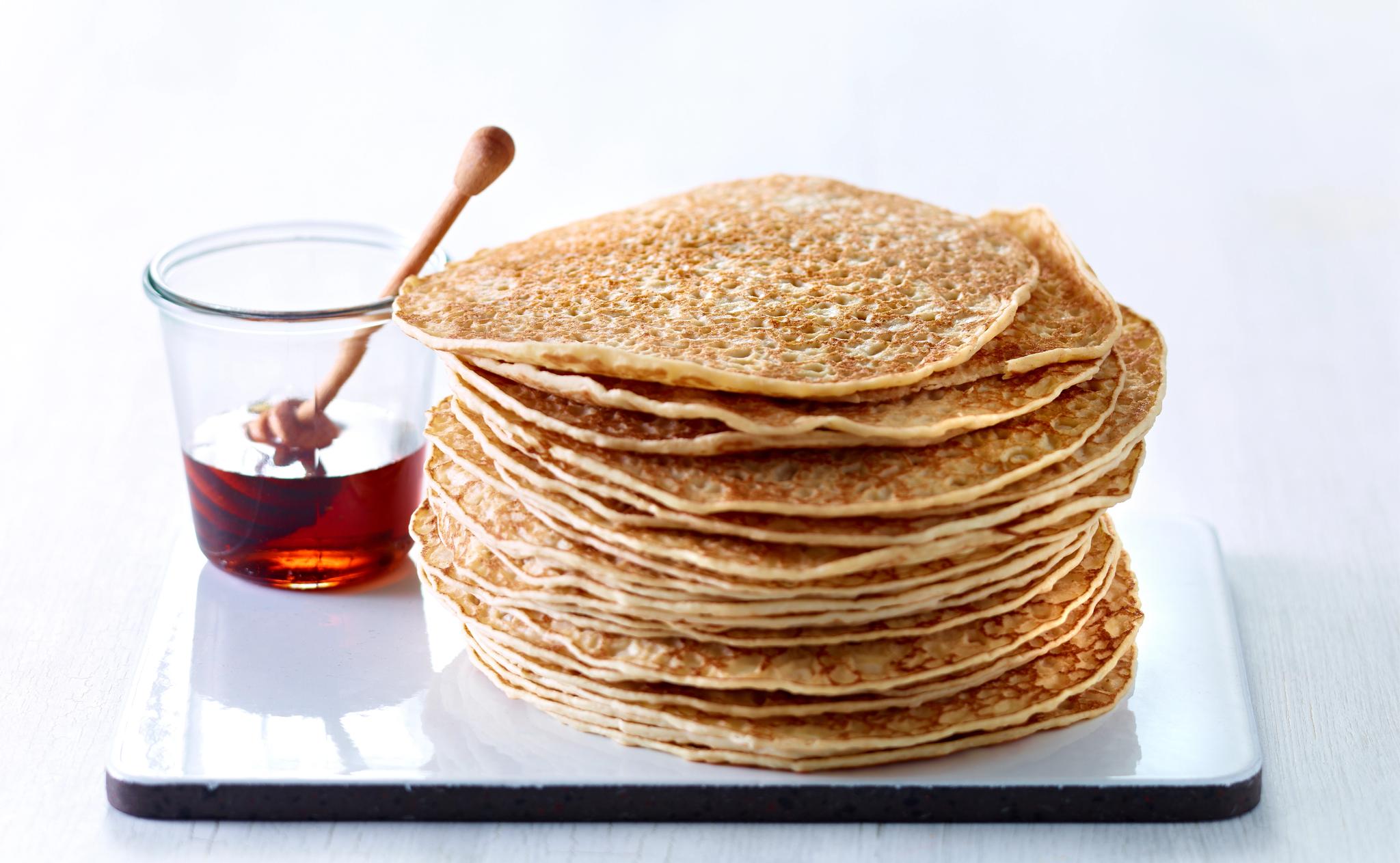 Stabel med pannekaker