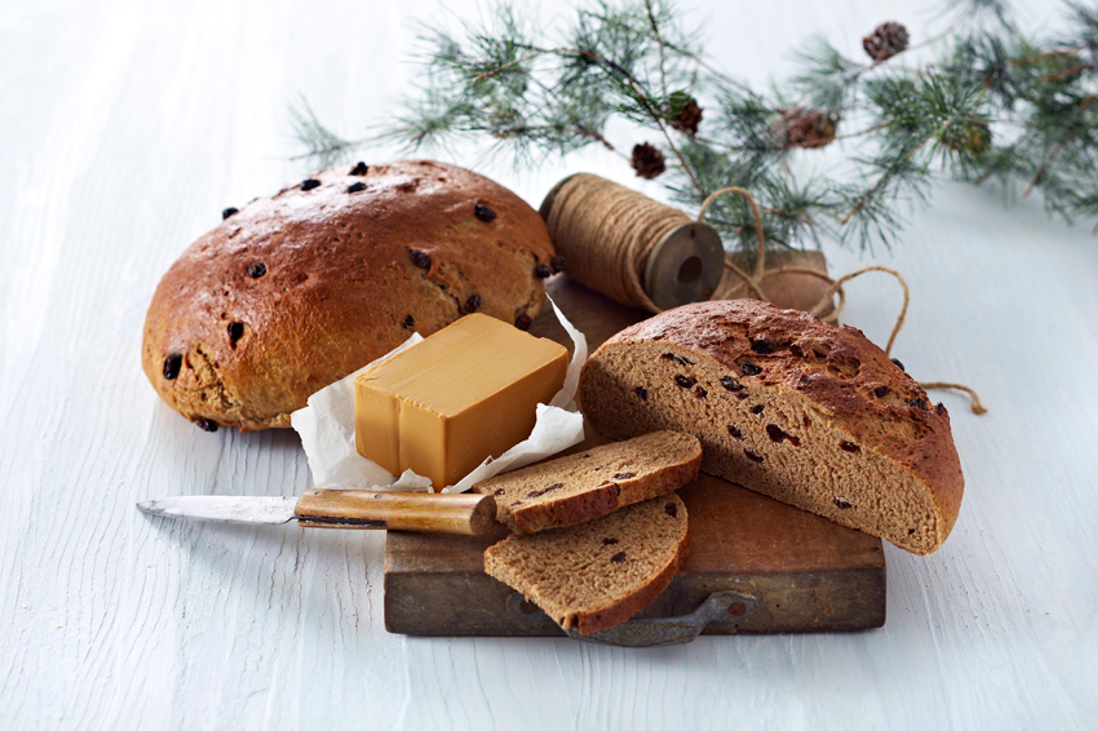 Vørterkake med brunost