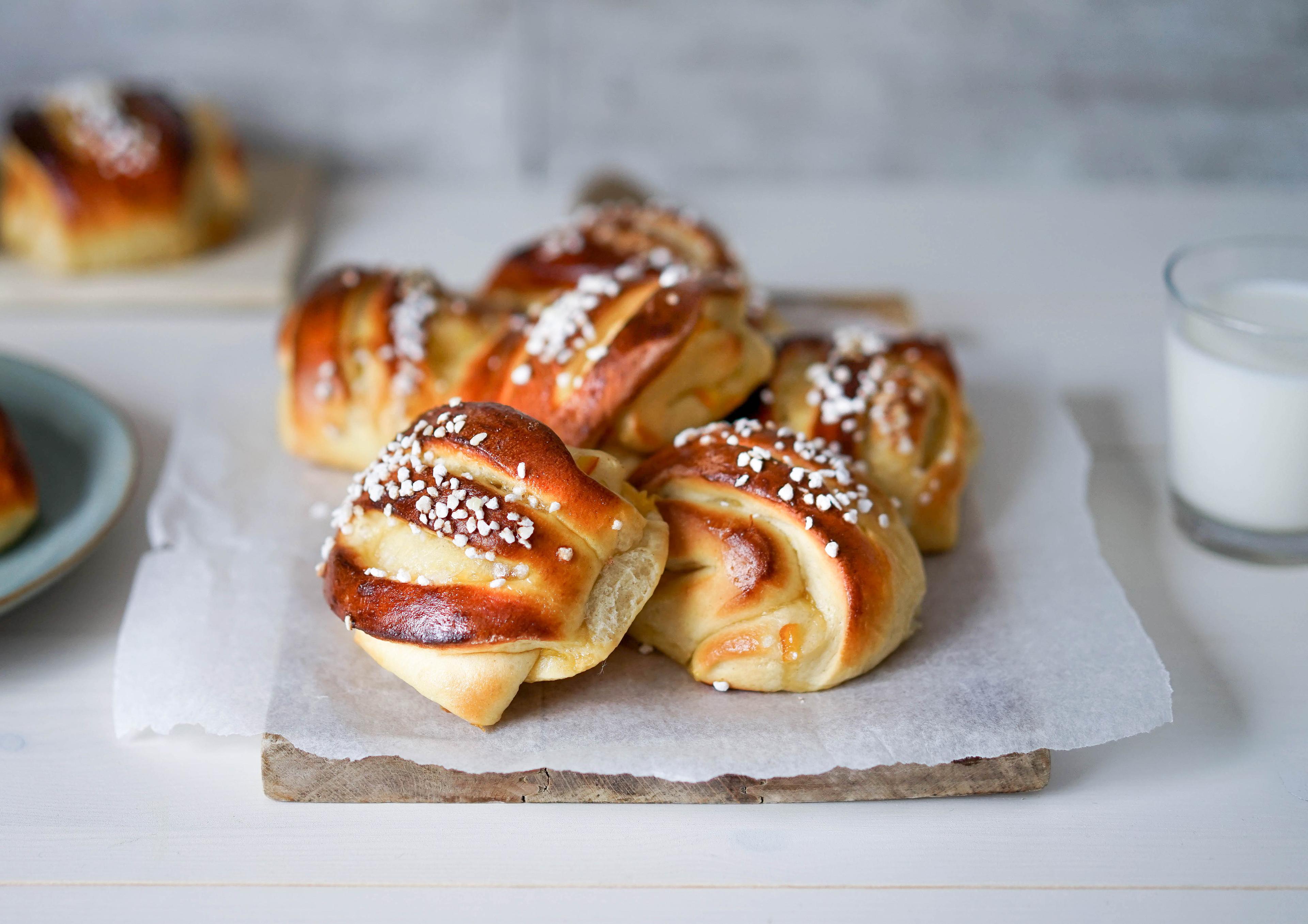 boller med appelsinmarmelade