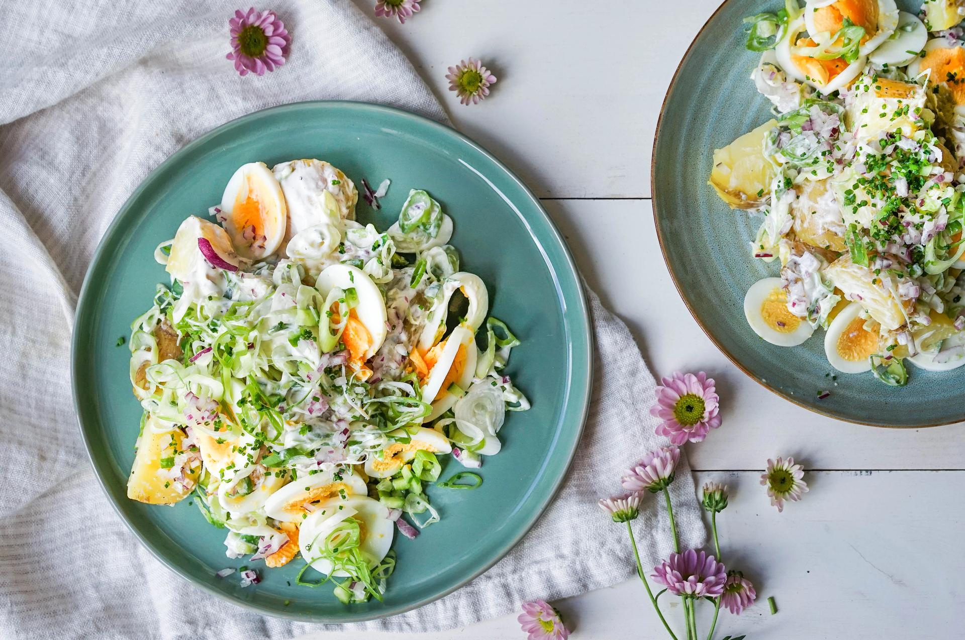 potetsalat med egg