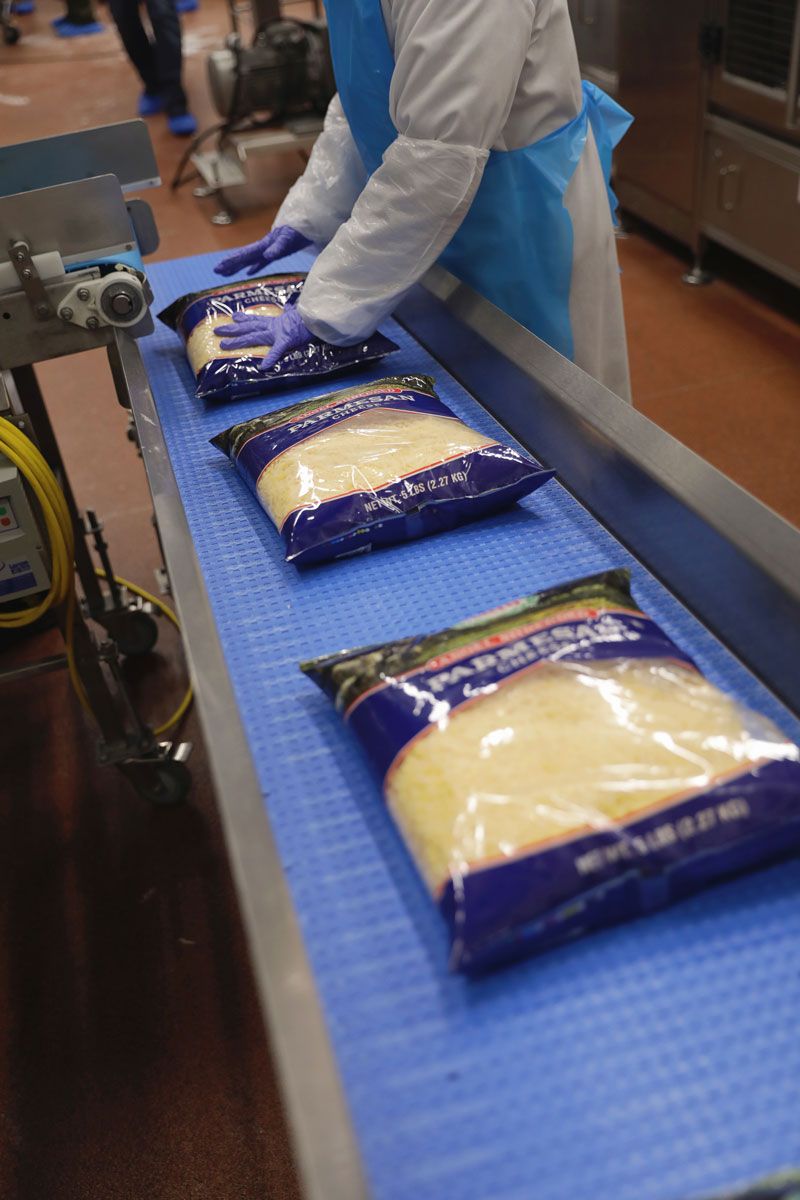 Packaging options include pillow pack, gusset bags, resealable pouches, cups, Multivac and Cryovac.