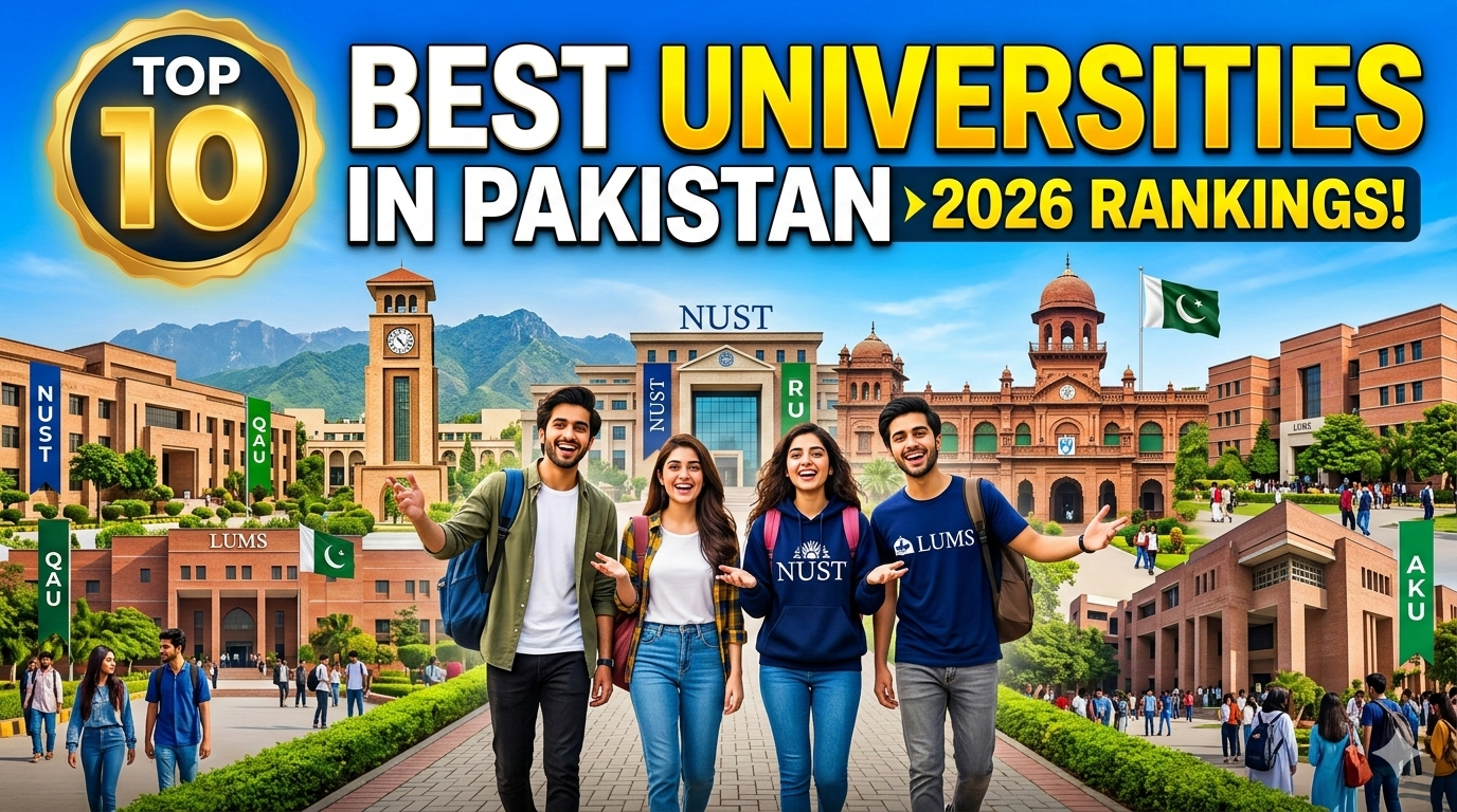 Top 10 Best Universities in Pakistan 2026 to study