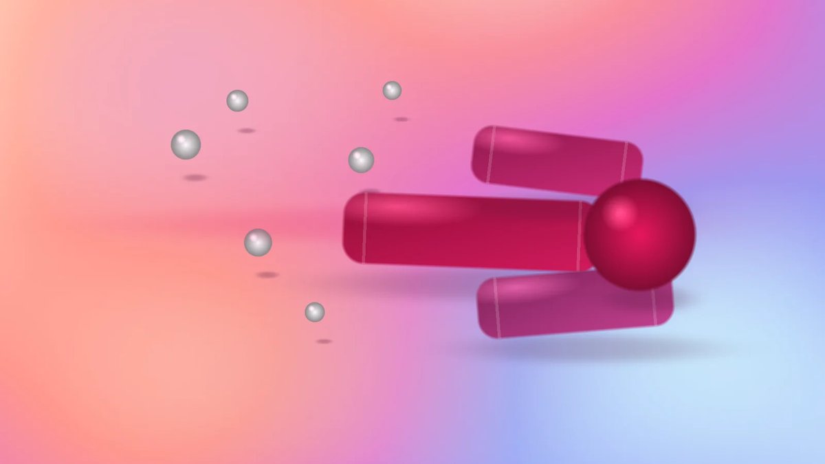Abstract SAP ERP transition elements converging into a crimson modernization core on a warm cool aurora gradient.