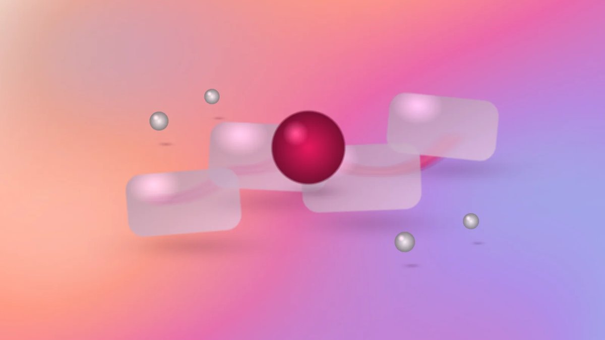 Abstract unit and integration testing strategy with frosted glass layers connected to a crimson quality core on a luminous multi-color gradient background.