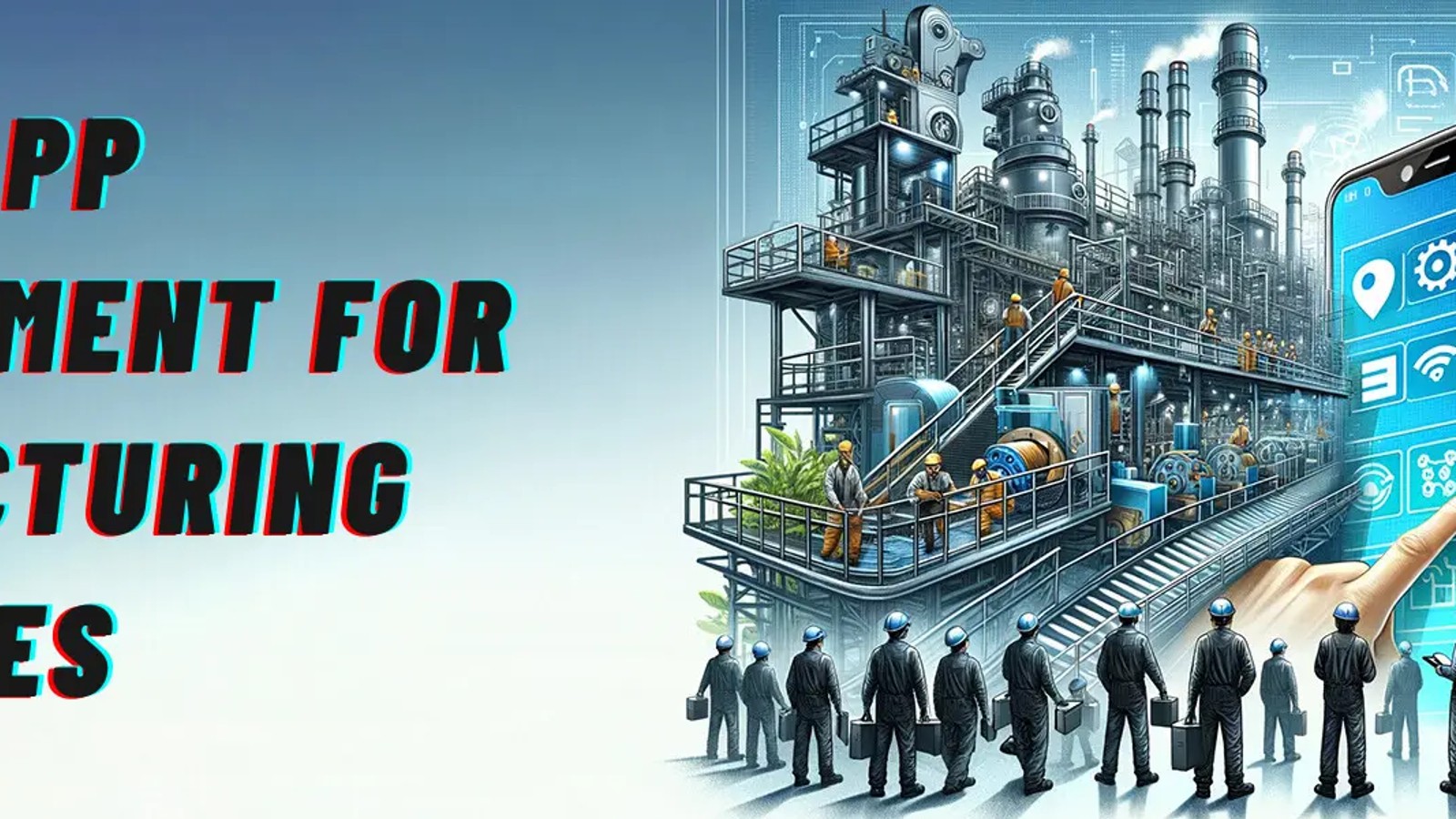 Mobile App Development for Manufacturing Industry: How Mobile Apps Help Boost Efficiency
