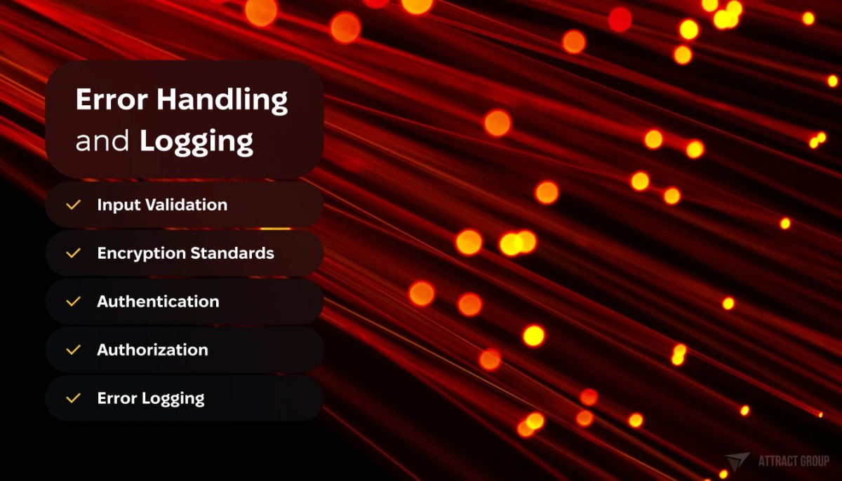 Error Handling and Logging checklist