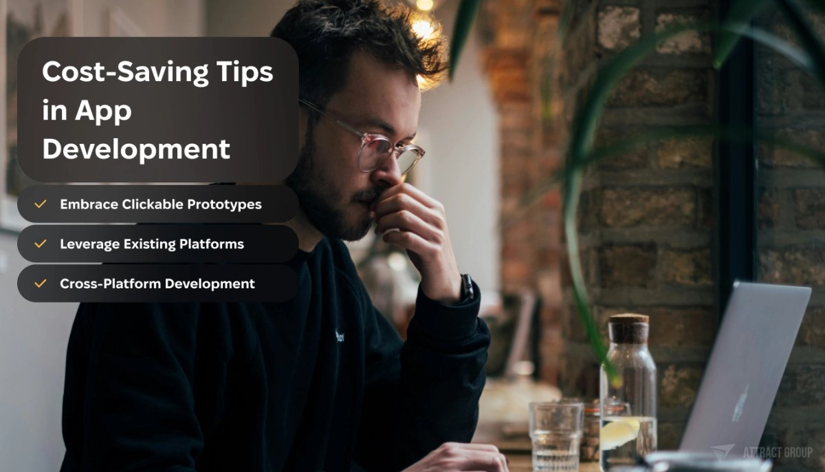 Person with laptop in the cafe 