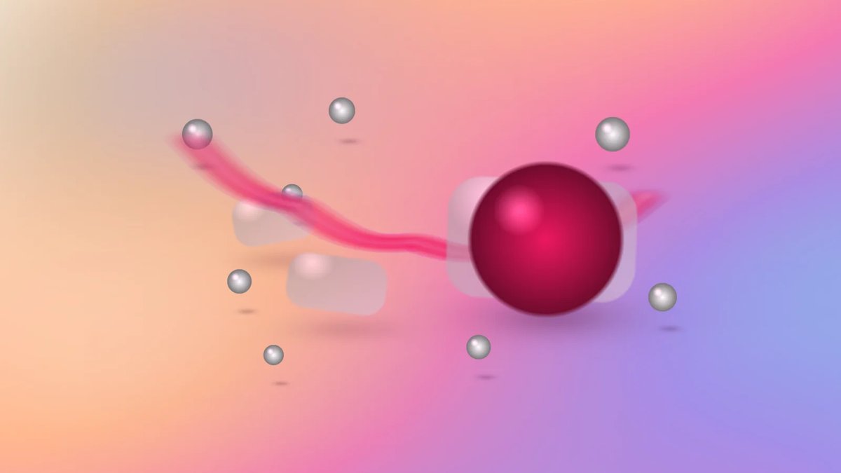 Abstract DevOps monitoring core with crimson flow, glass panels, and satellite signals on a luminous aurora gradient.