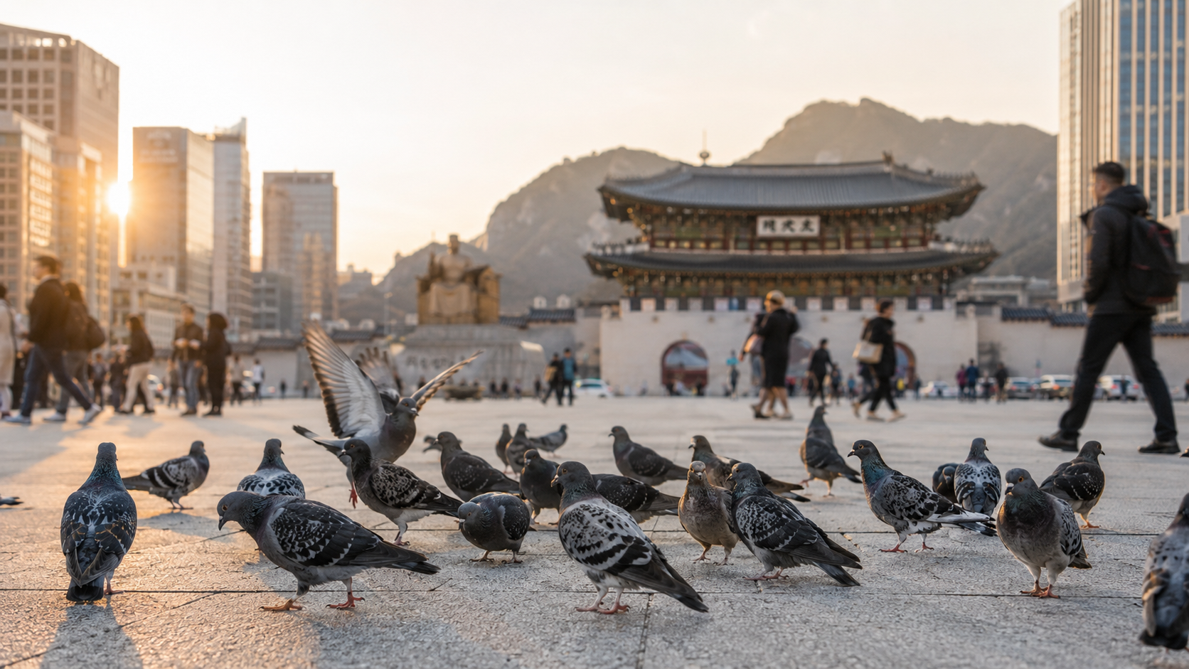 Seoul Is Fining People for Feeding Pigeons — Here's What Travelers Should Know