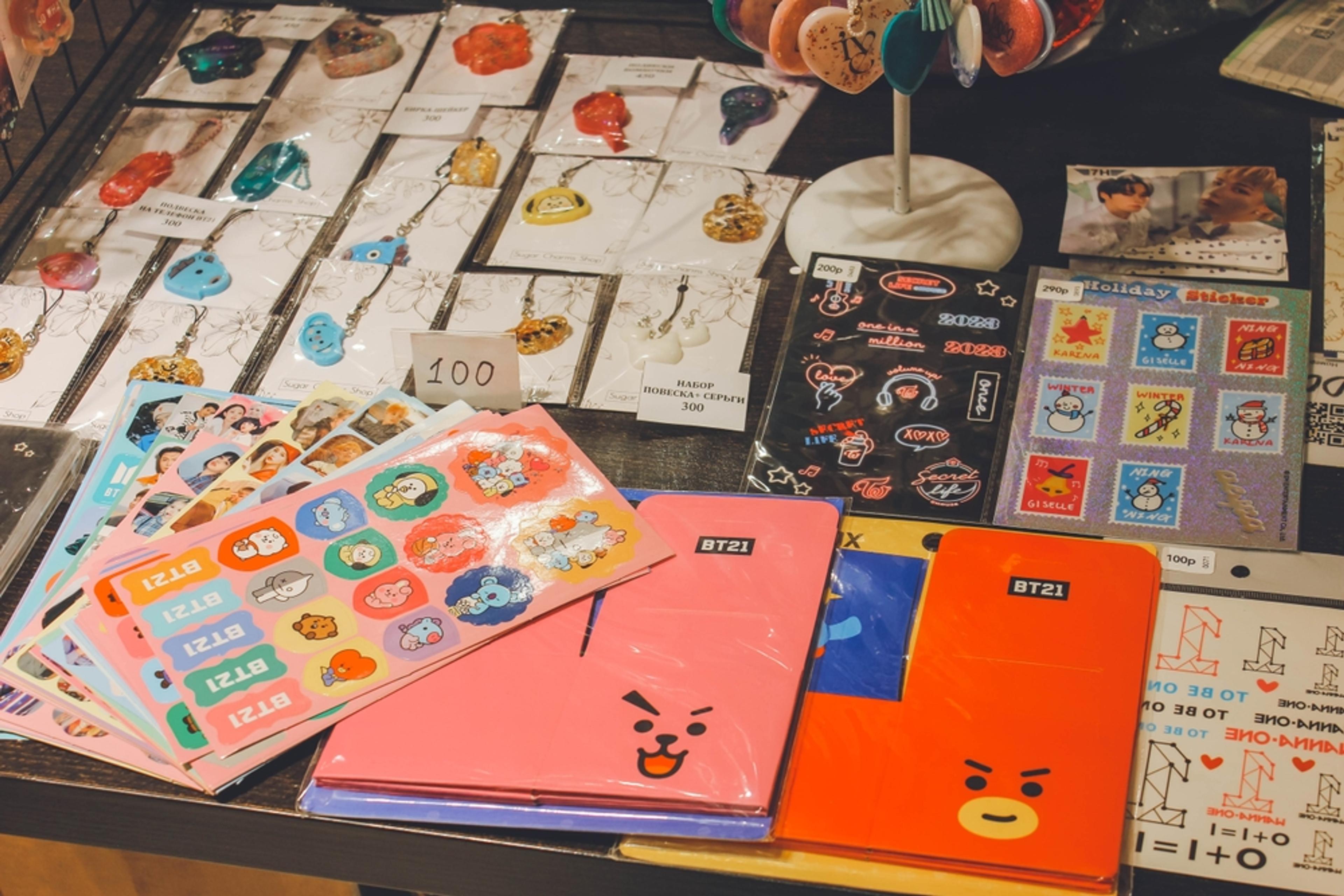 K-pop merch for fans, BT21 BTS stickers