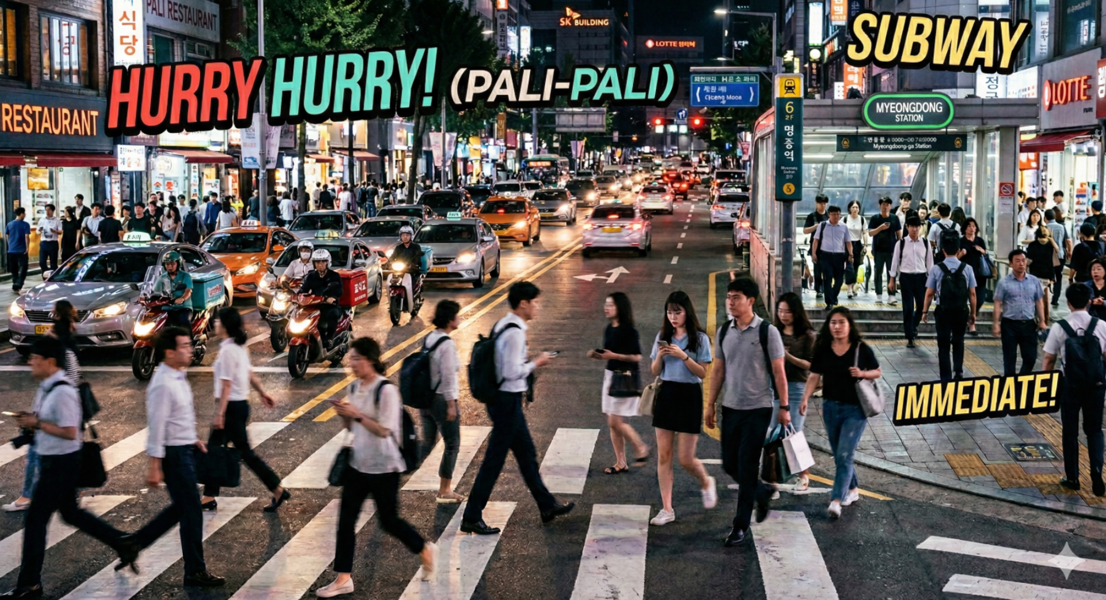 pali pali korean culture busy street