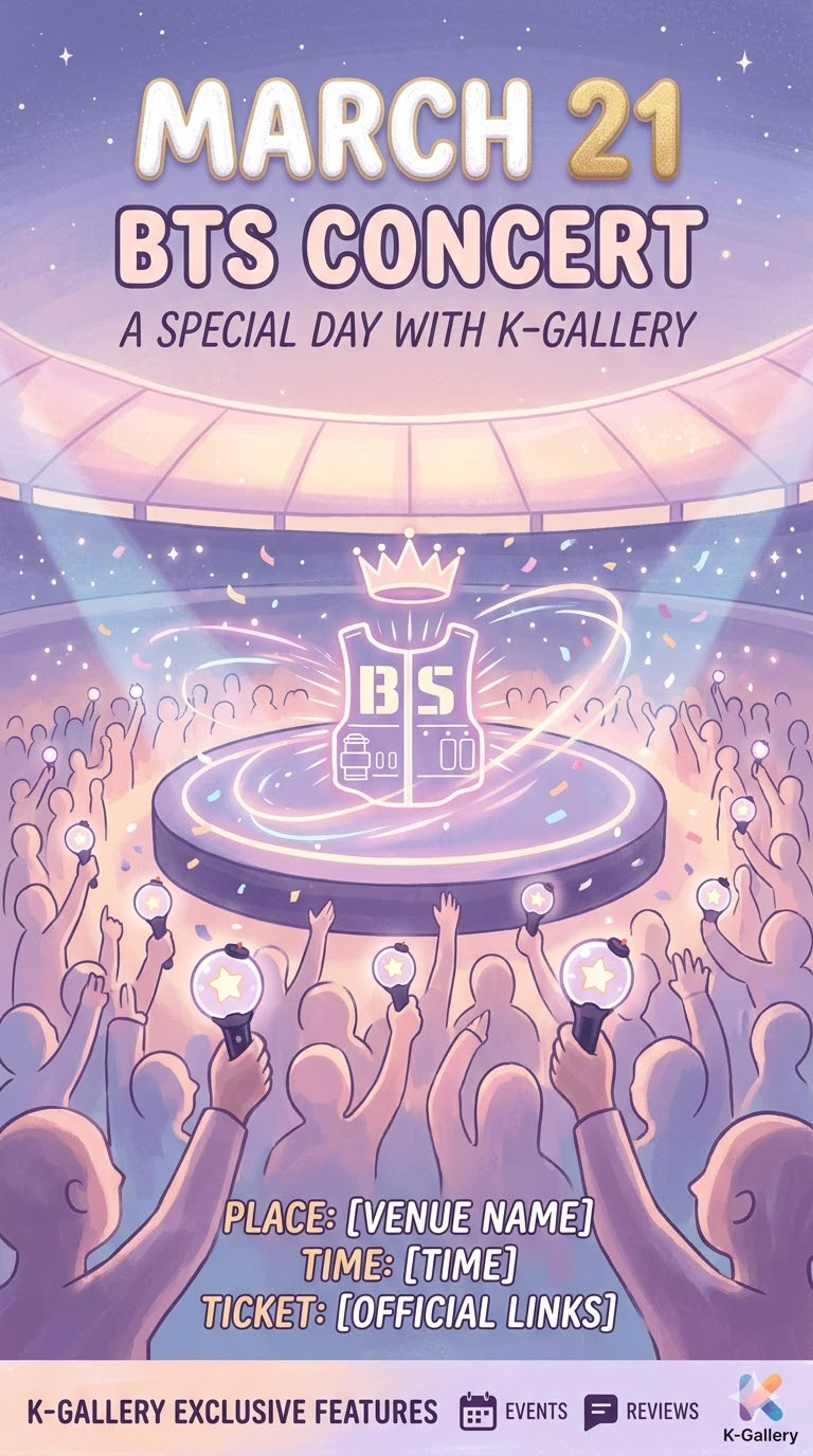 [Special Feature] March 21st BTS Concert Complete Guide: A Special Day with K-Gallery