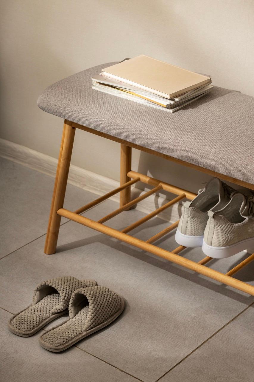 with the indoor slippers