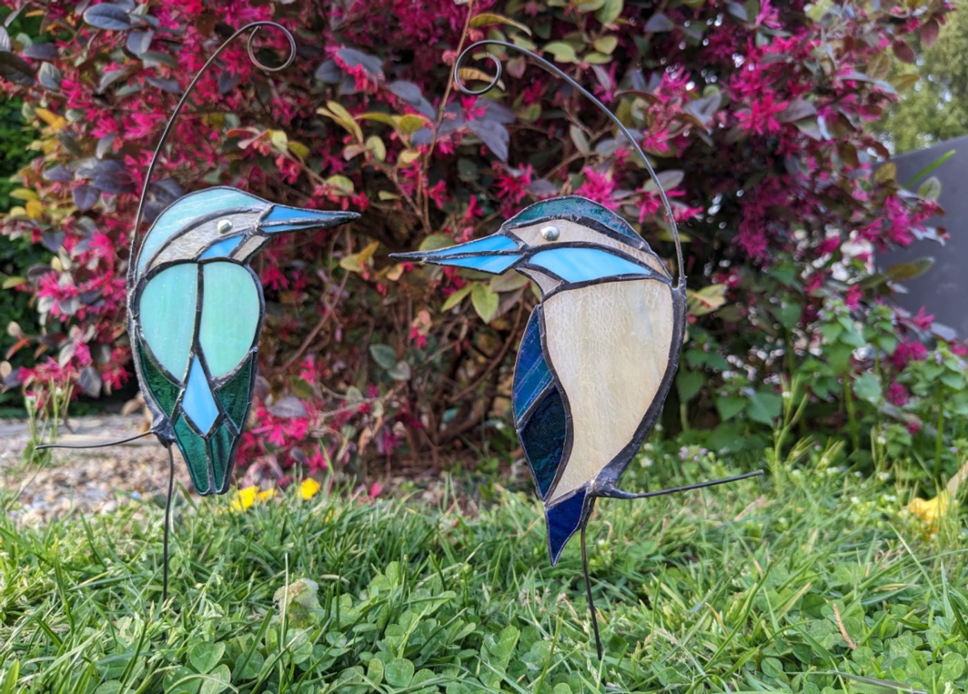 Oiseaux dans le jardin