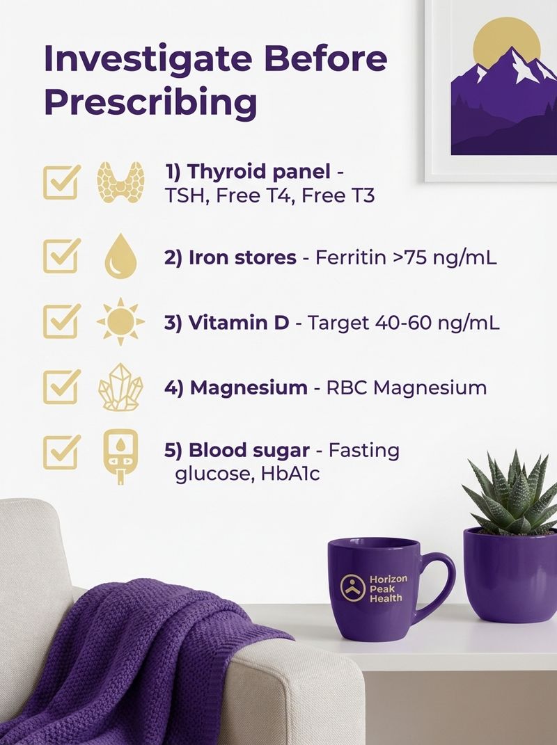 propranolol medical investigation checklist
