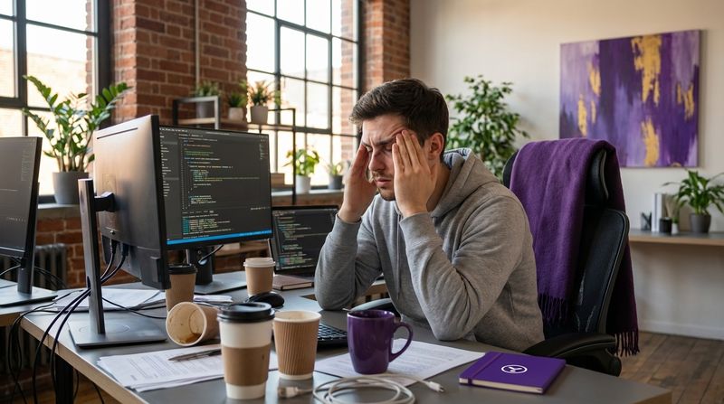 ferritin deficiency exhausted tech worker brain fog