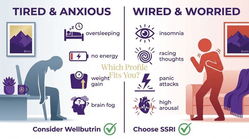 wellbutrin vs ssris two patient profiles