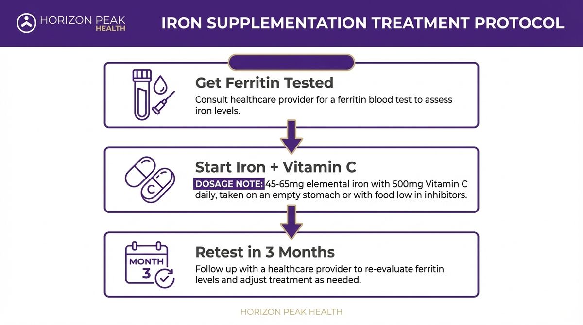 The Ferritin Test Doctors Don't Order: Why Low Iron Storage Is Sabotaging Your Mental Health