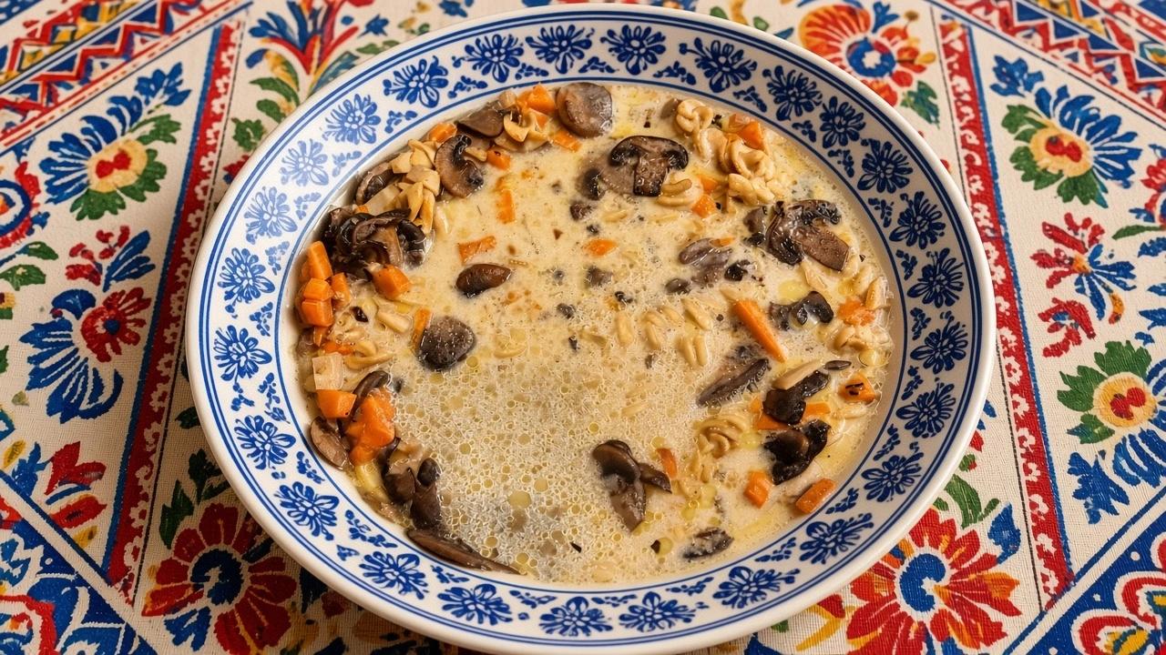 zupa pieczarkowa