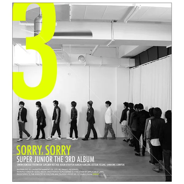 Super Junior – Sorry, Sorry: How an Apology Took Thirteen Men to the Top